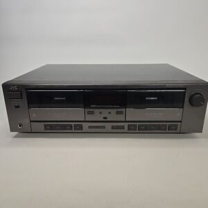 JVC TD-W207 Double Cassette Deck DOLBY B.C NR & HX PROAuto Reverse VG+ Tested